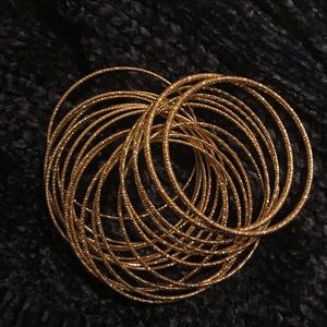 shiny bangles NEVER WORN